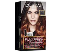 Loreal L'Oreal Préférence Haarverf - Ombré Color Mango nr. 7.4 + Haarborstel