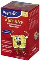 Dagravit Kids Xtra Kauwtabletten Framboos 2/5 jaar - 60 st