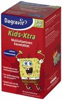 Dagravit Kids Multivitamine Xtra 6-12 Kauwtabletten Aardbei 60st