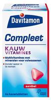 Davitamon Compleet Weerstand Kauwvitamines Aardbei