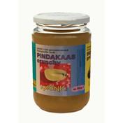 Monki Pindakaas crunchy met zout eko 650 gram