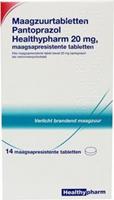 Healthypharm Maagzuurremmer Pantoprazol 20mg Tabletten 14st