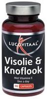 Lucovitaal Visolie en Knoflook Capsules