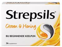 Strepsils Citroen & Honing 36st