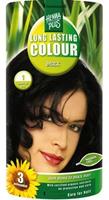 Hennaplus Long Lasting Colour 1 Black 100ml