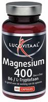 Lucovitaal Magnesium 400 met Vitamine B6 & L-Tryptofaan capsules