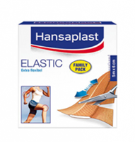 Hansaplast Pleisters Elastic - Family Pack 5 Meter Rol