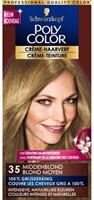 Schwarzkopf Poly Color Crème Haarverf 35 Midden Blond