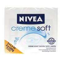 Nivea Creme Soft Handzeep 3x100gr