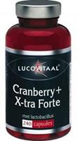 Lucovitaal Cranberry met X-tra Lactobacillus Capsules