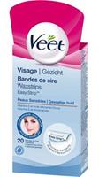 Veet Wax Strips Gezicht