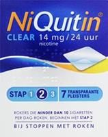 Niquitin Clear Pleisters 14mg Stap 2