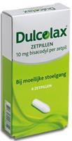 Dulcolax 10 mg 6 zetpillen