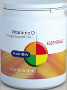 Plantina Essentials Vitamine D Tabletten