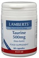 Lamberts Taurine 500mg 8325 Capsules