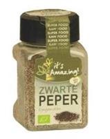 It's Amazing Zwarte Peper Fijn Gemalen 37gr