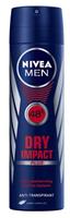 Nivea for Men Deospray Deodorant Dry Impact Plus 150 mL