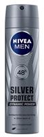 Nivea for Men Deodorant Spray Silver Protect -150ml