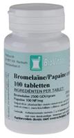 Biovitaal Bromelaïne/Papaïne Complex Tabletten