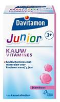 Davitamon Junior 3+ KauwVitamines Framboos 120st