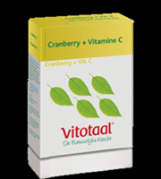 Vitotaal Cranberry + Vitamine C Capsules 45st