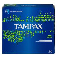 TAMPAX SUPER tampón 20 uds