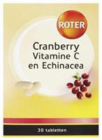 Roter Cranberry Vitamine C en Echinacea