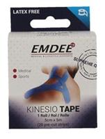 Emdee Kinesio Tape Blauw Pre-cut Strips