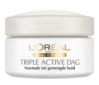 L'Oréal Paris Triple Active Creme Dag Normale, Gemengde Huid