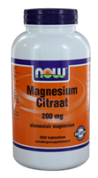 NOW Magnesium Citraat 200 mg