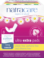 natracare Damenbinden ultra extra, lang, 8 StÃ¼ck