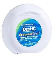 Oral-B Zahnseide Essentialfloss, 50 m, Minzgeschmack