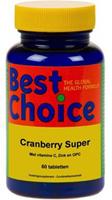 Best Choice Cranberry Super Tabletten 120st