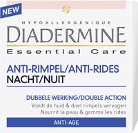 Diadermine Anti-rimpel Nachtcreme - Dubbele Werking 50 ml