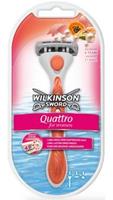 Wilkinson Quattro woman coral scheerapparaat ex