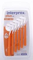 DENTAID interprox plus super micro orange Interdentalbürste 6 Stück