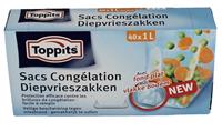 Toppits Diepvrieszakjes 1ltr