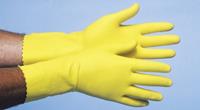 CMT Rubberen Huishoud-handschoenen, Geel, Medium 1 paar