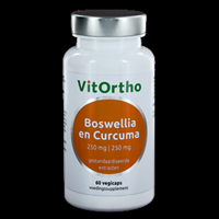 VitOrtho Boswellia 250 mg en Curcuma 250 mg