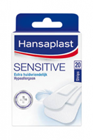 Hansaplast Pflaster SENSITIVE, schmutz- und wasserabweisende Wundpflaster Pflaster Set mit starker Klebkraft & Bacteria Shield (20 Strips)