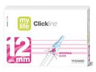 Mylife Clickfine Pennaalden 12mm 29G 100st