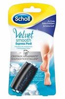 Scholl Velvet Smooth Express Pedi Rollers Extra Grof 2st