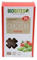 Biobites Raw Food Lijnzaad Cracker Italian (30g)