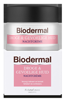 Biodermal Nachtcreme Droge & Gevoelige Huid