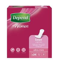 Depend Inlegkruisjes Ultra Mini