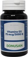 Bonusan Vitamine D3 75mcg 3000IE Capsules 120st