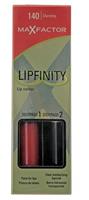 Max Factor 2steps Lipstick - Lipfinity 140 Charming