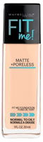 Maybelline Fit Me Matte + Poreless Foundation - 120 Classic Ivory