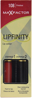 Max Factor 2Steps Lipstick - Lipfinity Frivolous 108