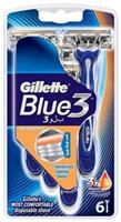 Gillette Blue 3 Wegwerpmesjes 6 st.